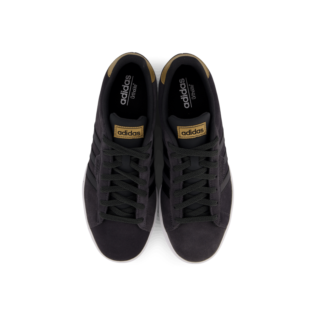 Adidas ortholite sales black and gold