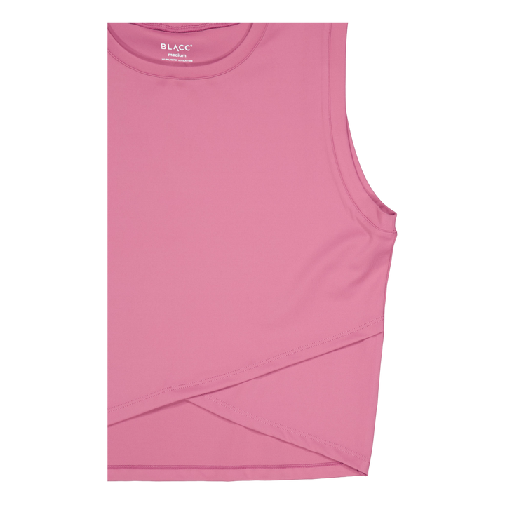 Ella Overlap Tank Top Mellow Mauve