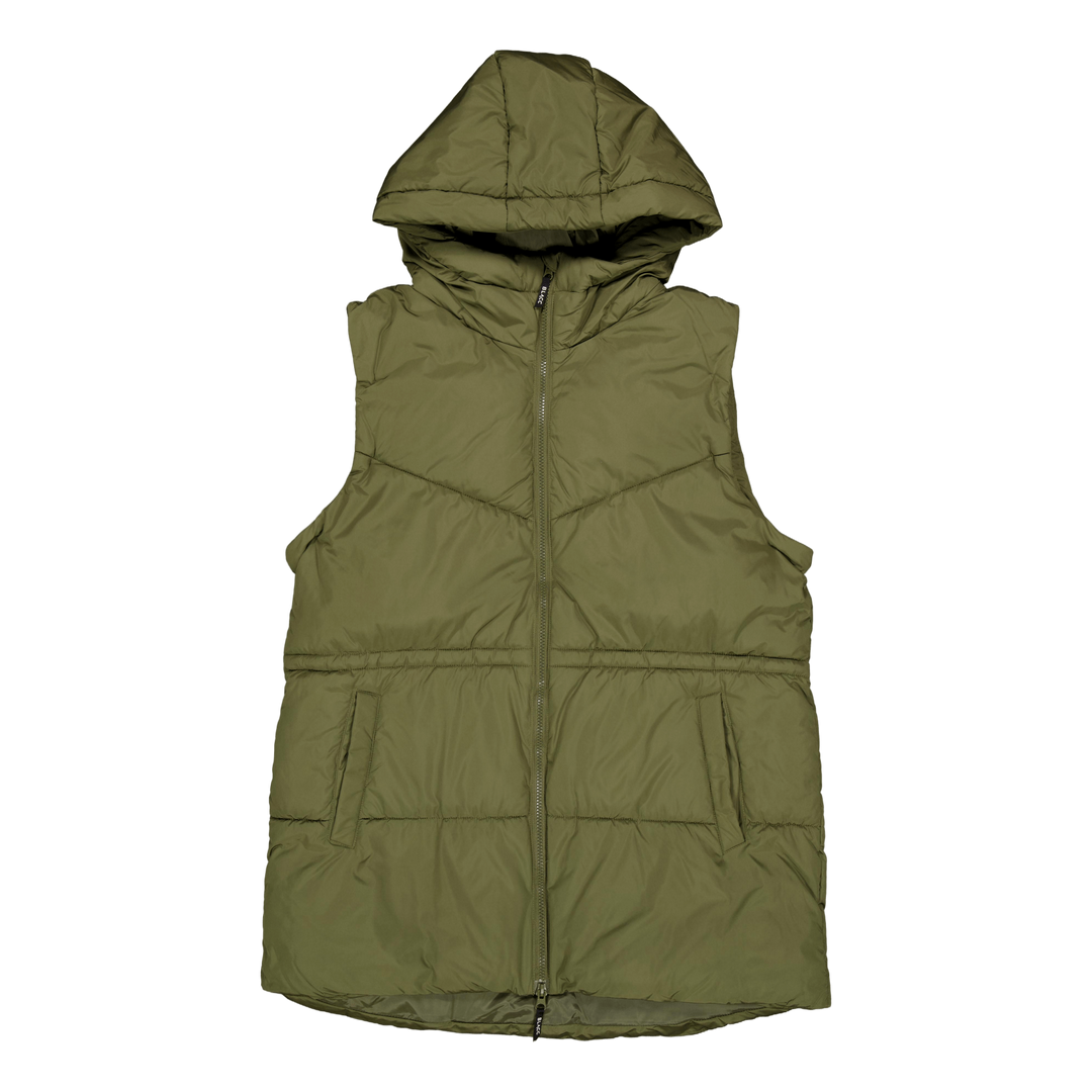 Maya Padded Hybrid Jacket Olive Night