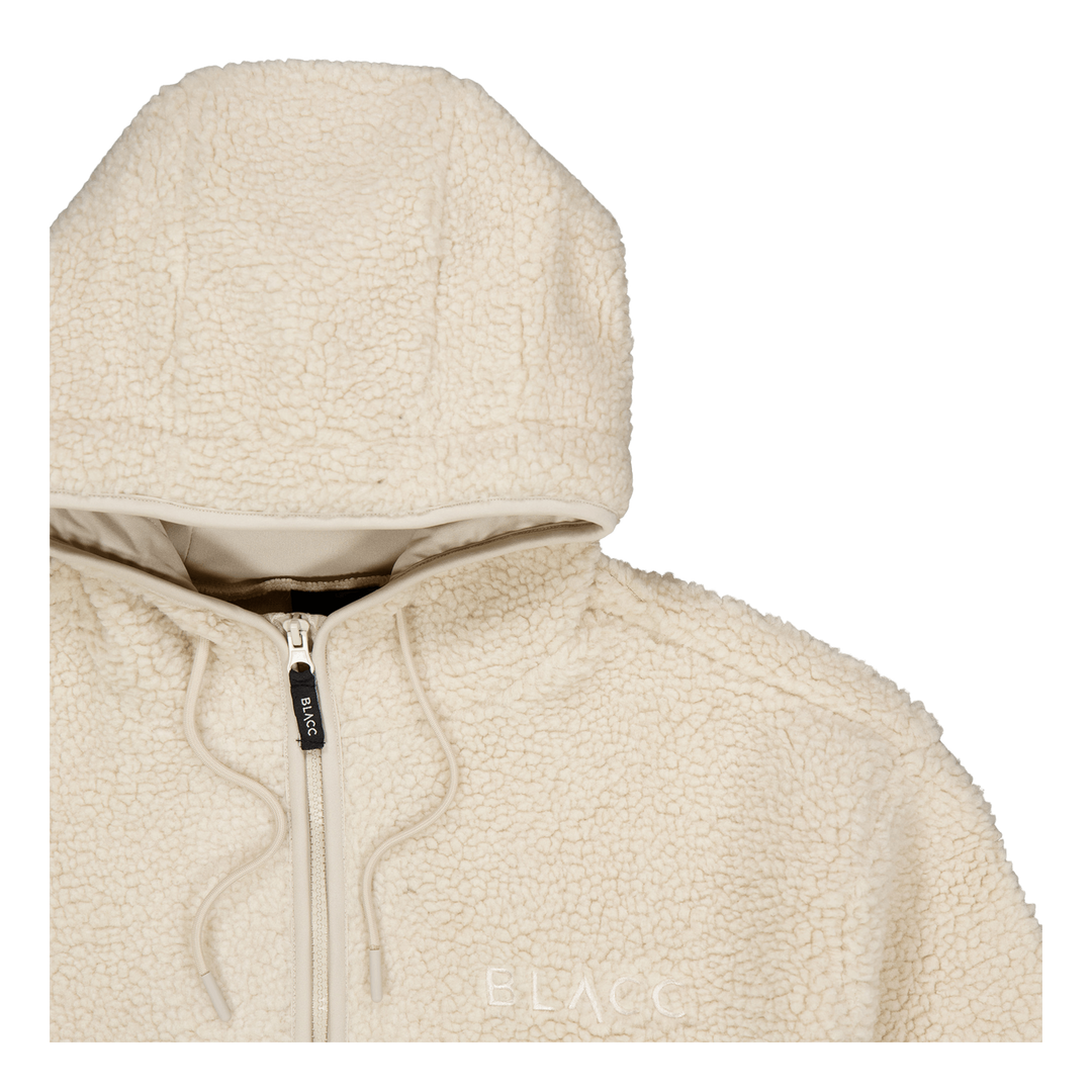 Pile Hood Jacket Oatmeal