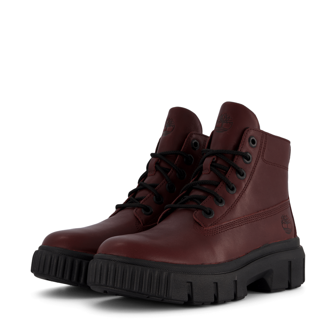 Greyfield Leather Boot Dark Port