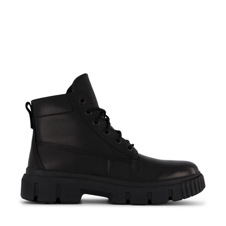 Greyfield Leather Boot Black