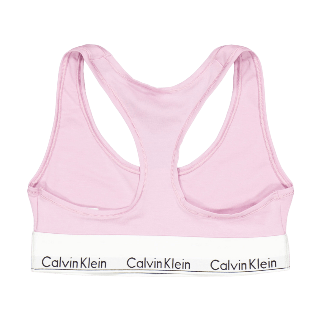Calvin Klein Modern Cotton Unlined Bralette Purple –