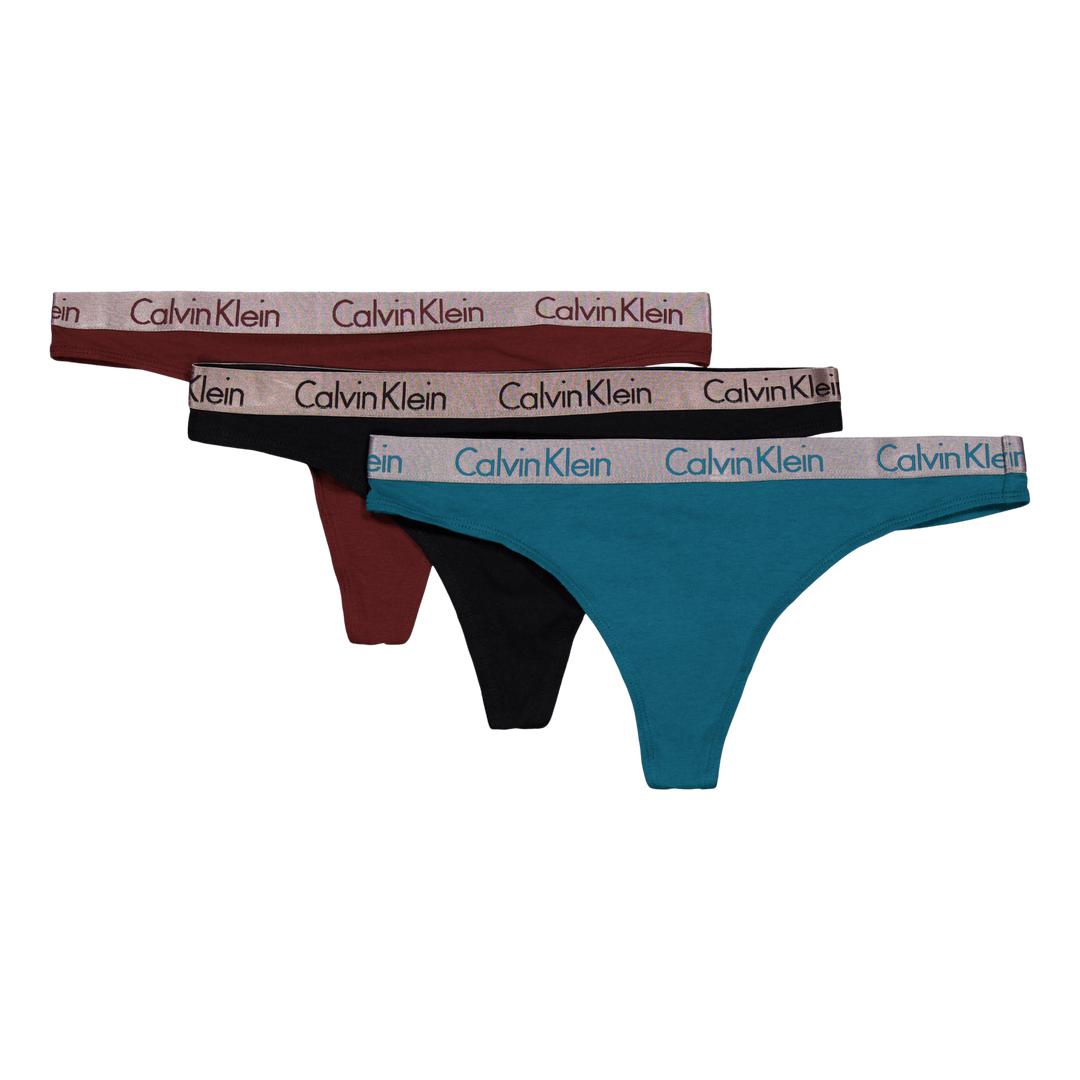 Radiant Cotton Thong 3-Pack