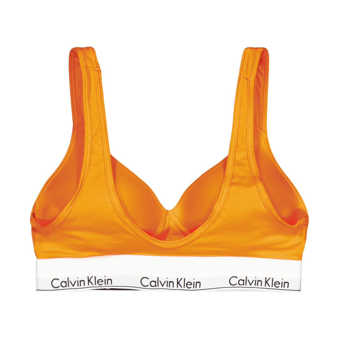 Modern Cotton Lift Bralette Orange - Calvin Klein –