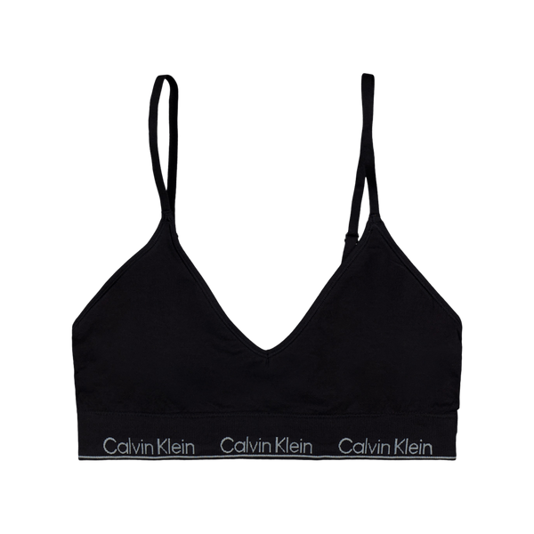 Calvin Klein CK One Triangle Bralette, Black