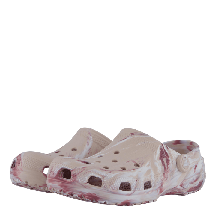 Classic Marbled Clog Qzm Quartz/multi