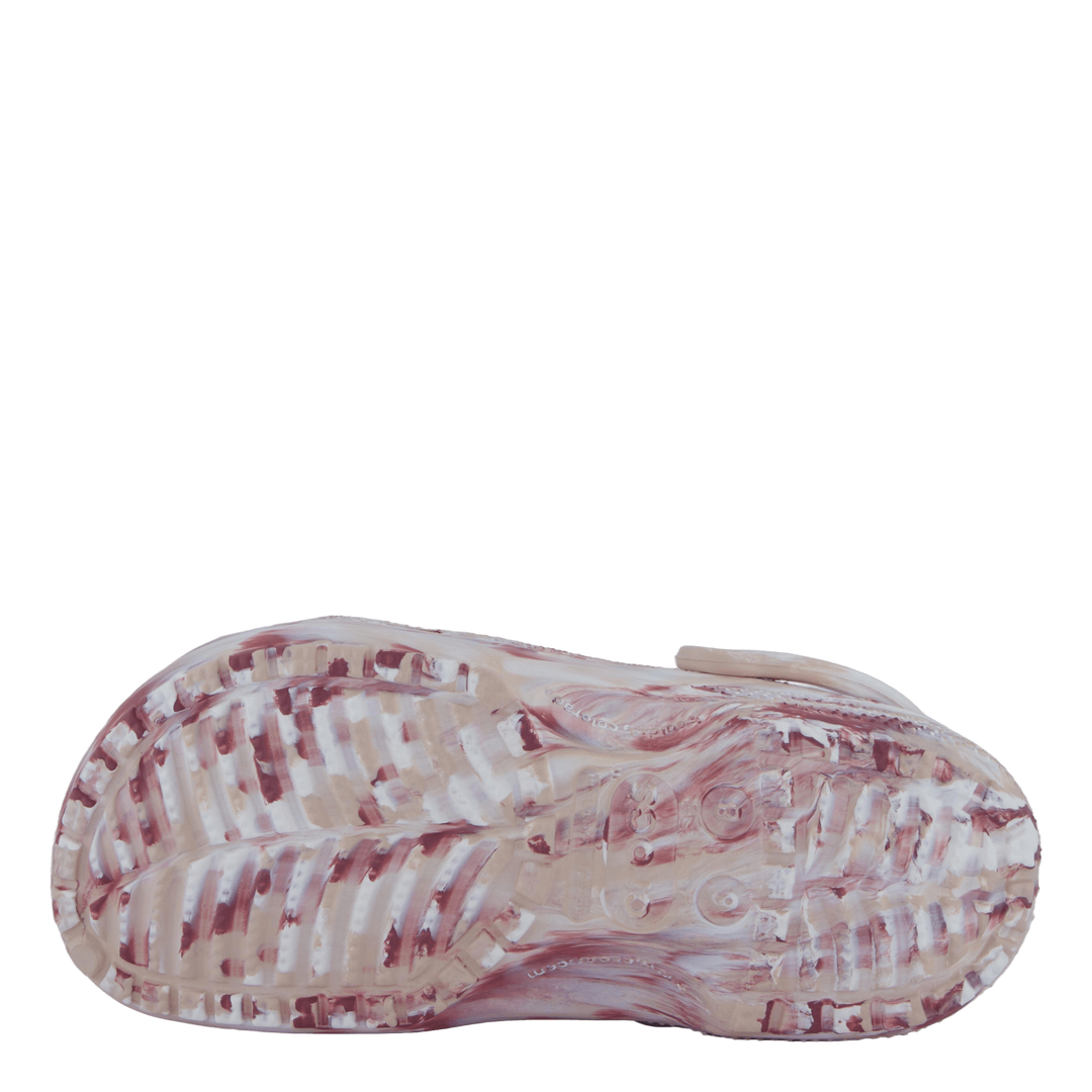 Classic Marbled Clog Qzm Quartz/multi