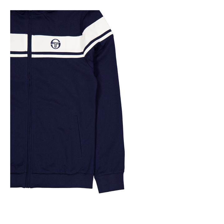 Damarindo Track Top Maritime Blue/gardenia