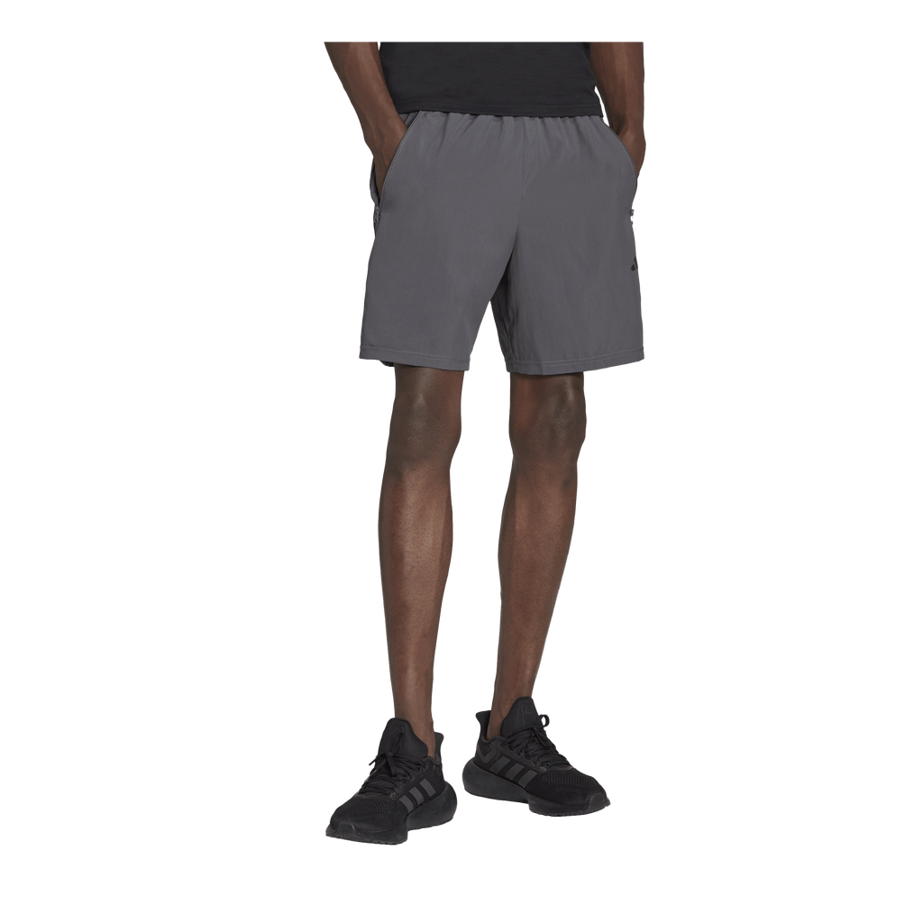 Train Essentials Woven Training Shorts Grey Five