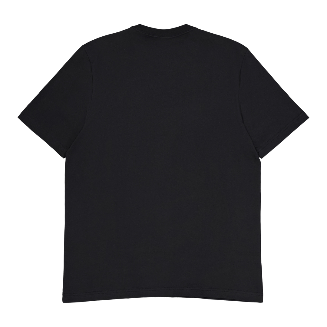 Essentials Single Jersey Embroidered Small Logo T-Shirt Black
