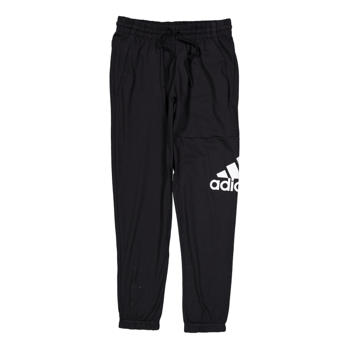 Essentials Single Jersey Tapered Badge of Sport Joggers Black