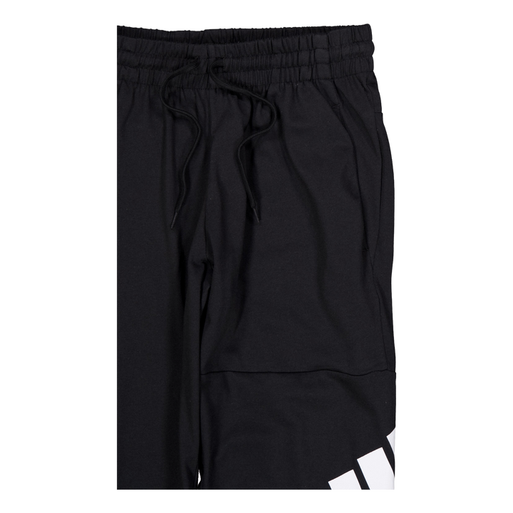 Essentials Single Jersey Tapered Badge of Sport Joggers Black