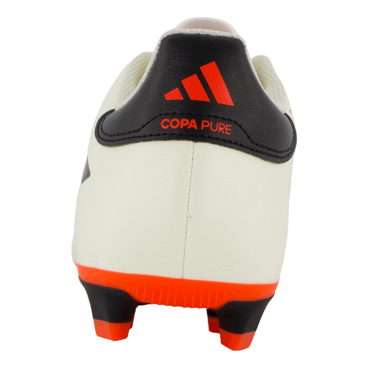 Copa Pure II Club Flexible Ground Boots Ivory / Core Black / Solar Red