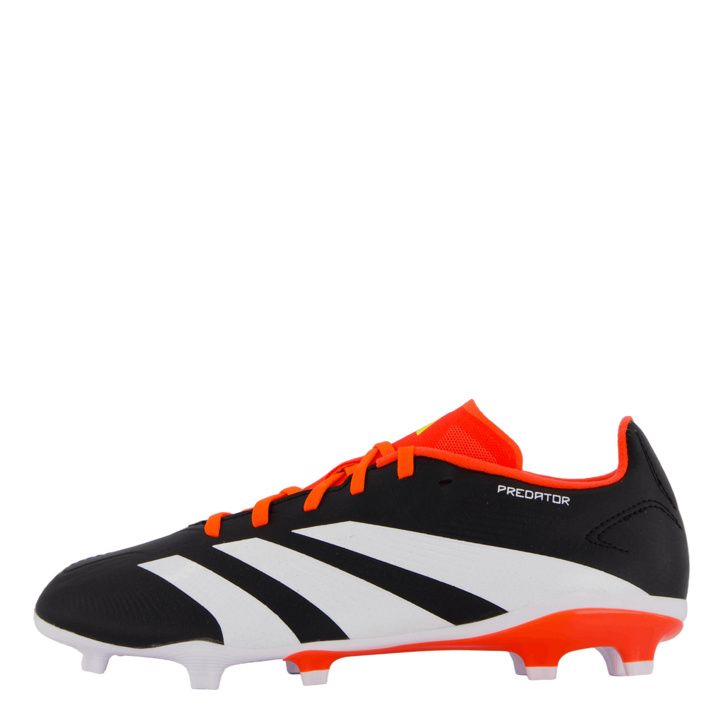 Predator League Firm Ground Football Boots Core Black / Cloud White / Solar