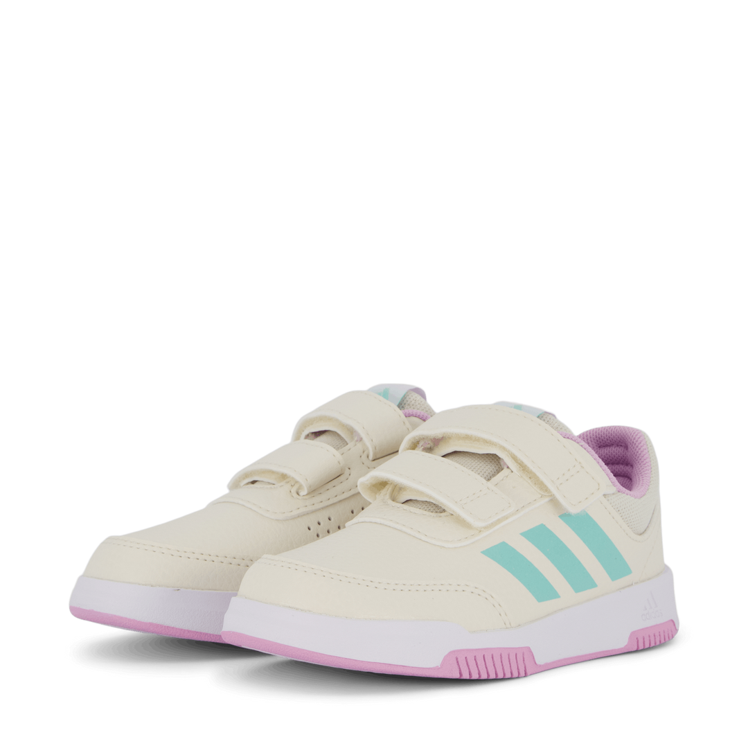 Tensaur Hook and Loop Shoes Chalk White / Semi Flash Aqua / Bliss Lilac