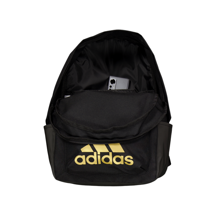 Classic Badge of Sport Backpack Black / Gold Metallic