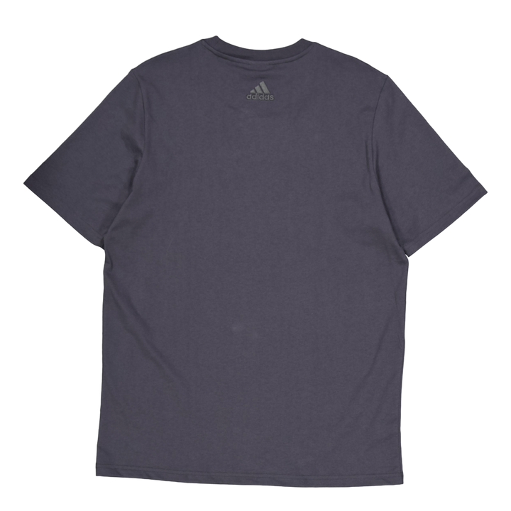 Essentials Single Jersey Big Logo T-Shirt Dark Grey