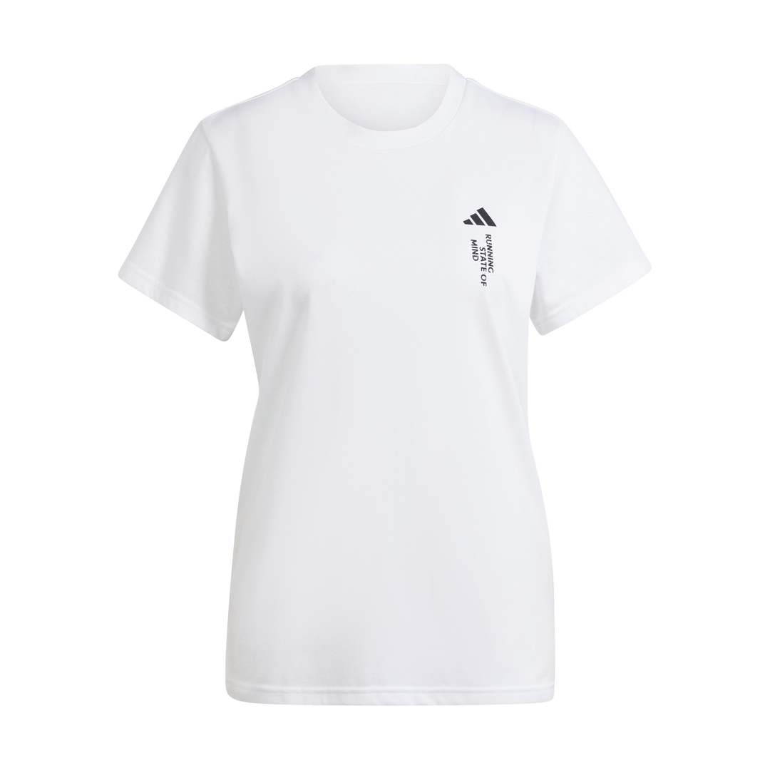 Running State of Mind Graphic T-Shirt White