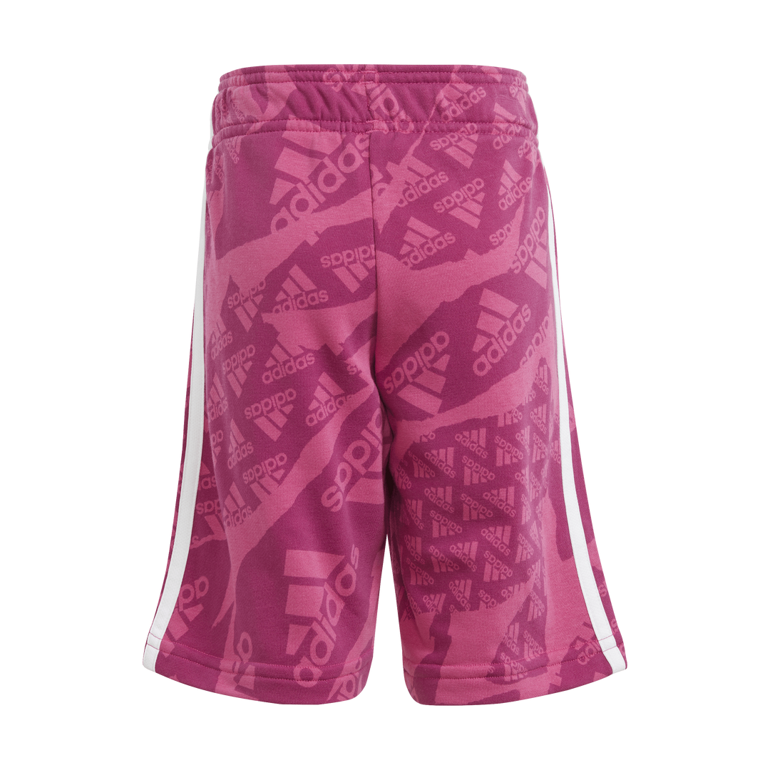 Essentials Allover Print Shorts Kids Pink