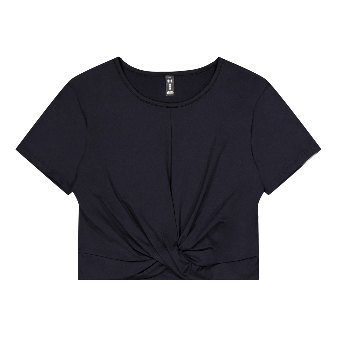 Motion Crossover Crop Ss Black