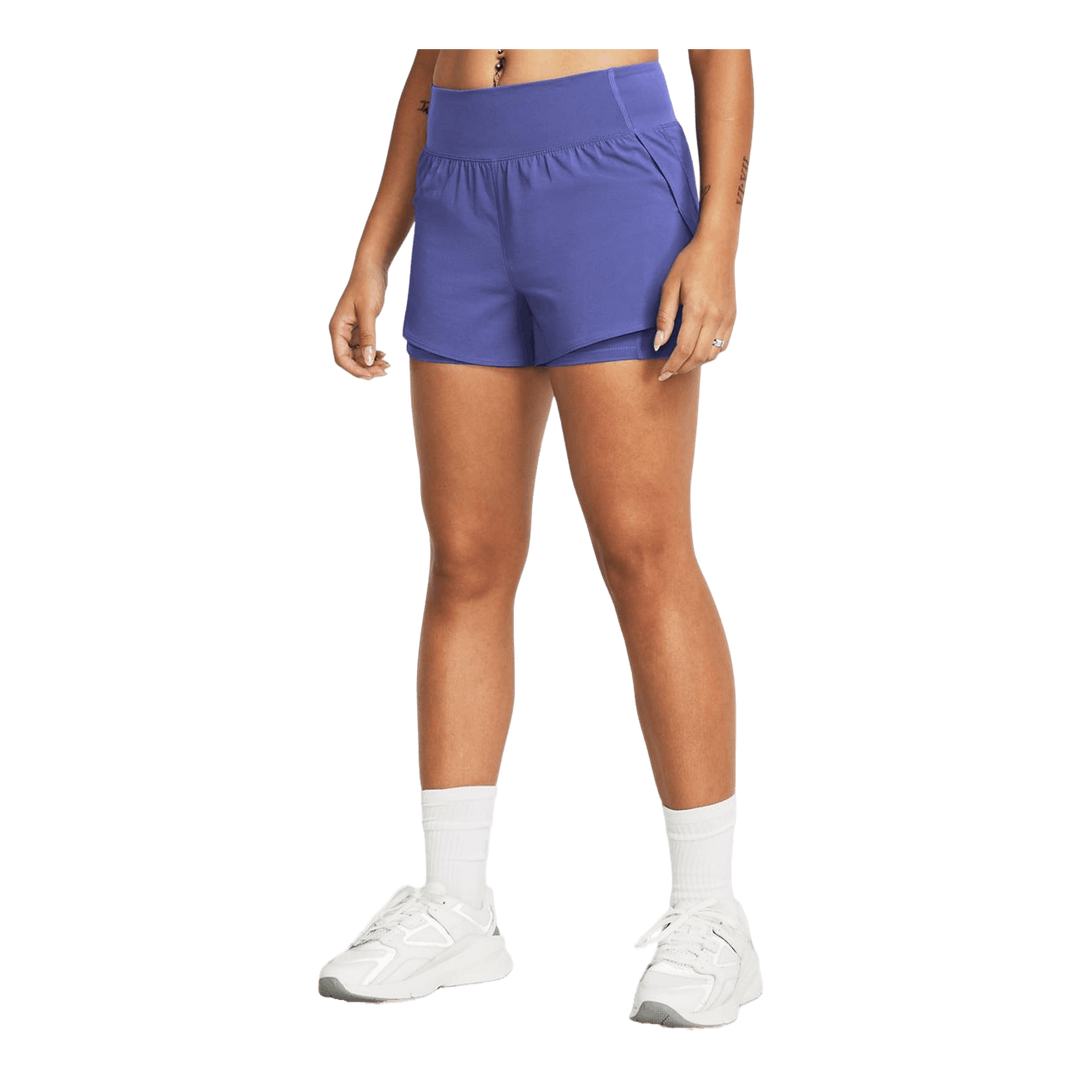 Flex Woven 2-in-1 Short Purple