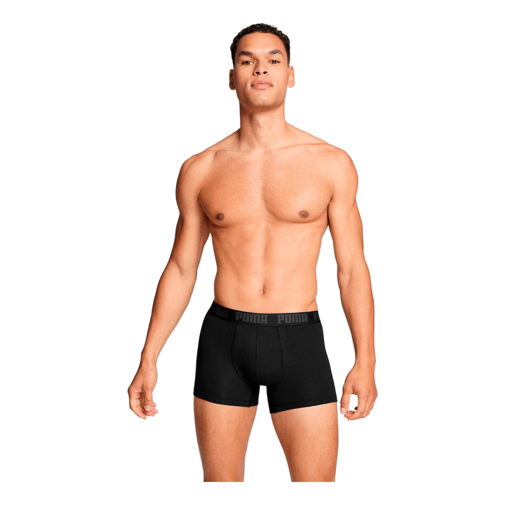 Puma Men Everyday Basic Boxer  Black / Phantom