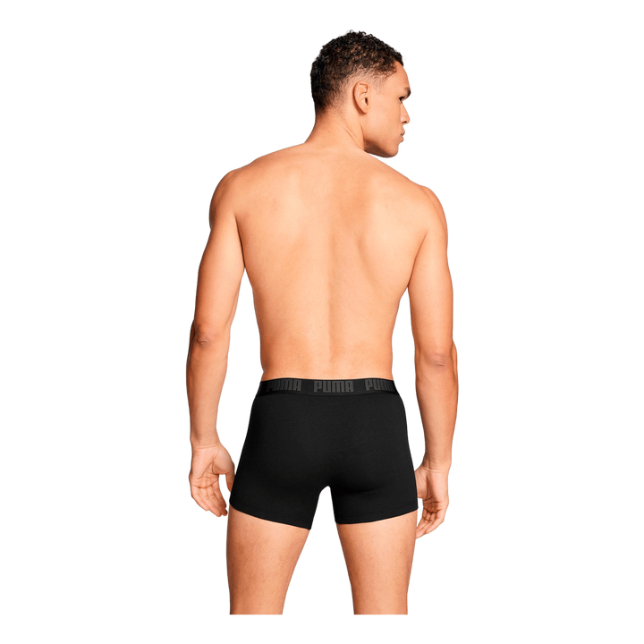 Puma Men Everyday Basic Boxer  Black / Phantom