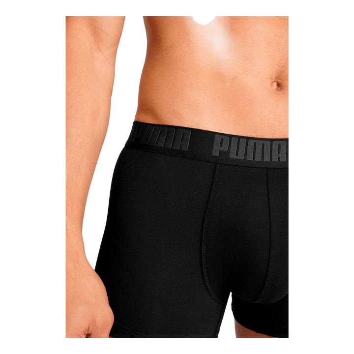 Puma Men Everyday Basic Boxer  Black / Phantom