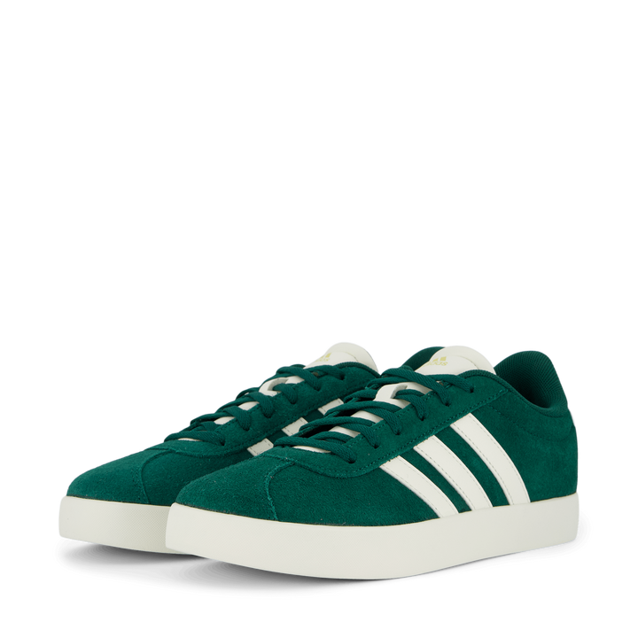 VL Court 3.0 Shoes Kids Collegiate Green / Off White / Gold Metallic