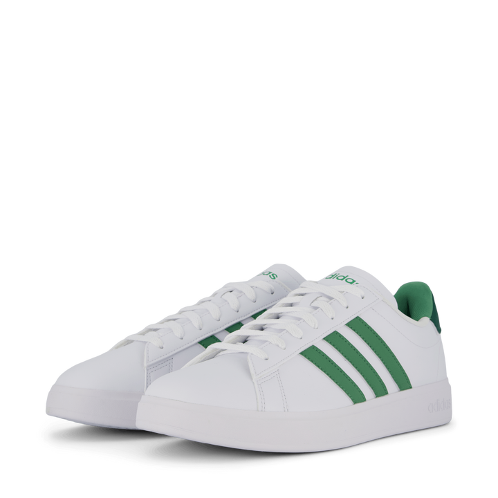 Grand Court 2.0 Shoes Cloud White / Prlogr / Cgreen