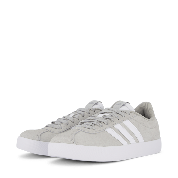 VL Court 3.0 Shoes Grey Two / Cloud White / Silver Metallic