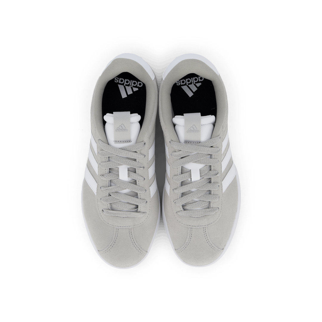 VL Court 3.0 Shoes Grey Two / Cloud White / Silver Metallic