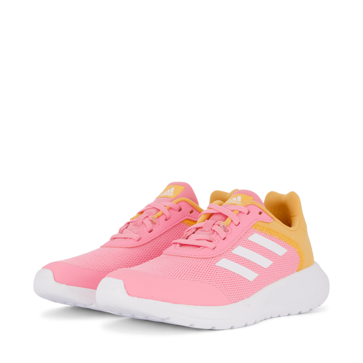 Tensaur Run Shoes Bliss Pink / Cloud White / Hazy Orange
