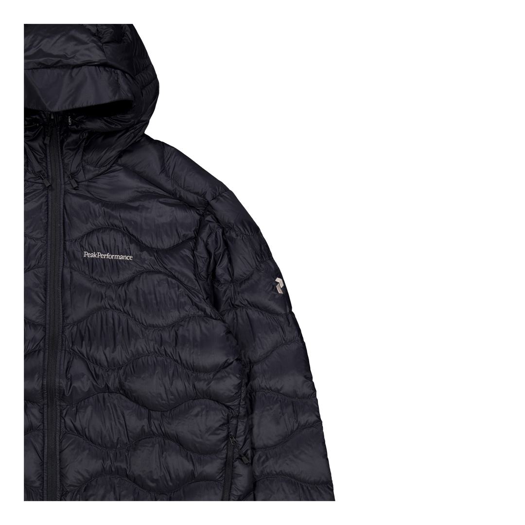 M Helium Down Hood Jacket Black