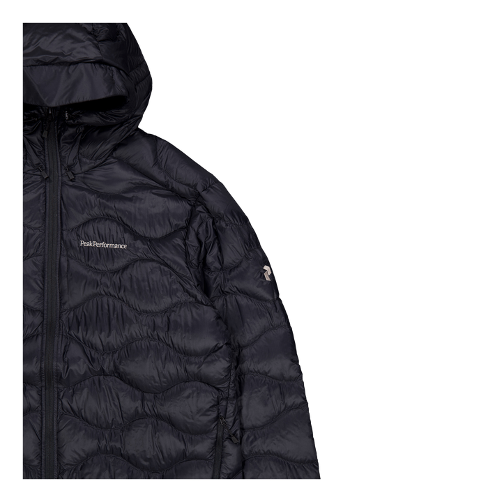 M Helium Down Hood Jacket Black