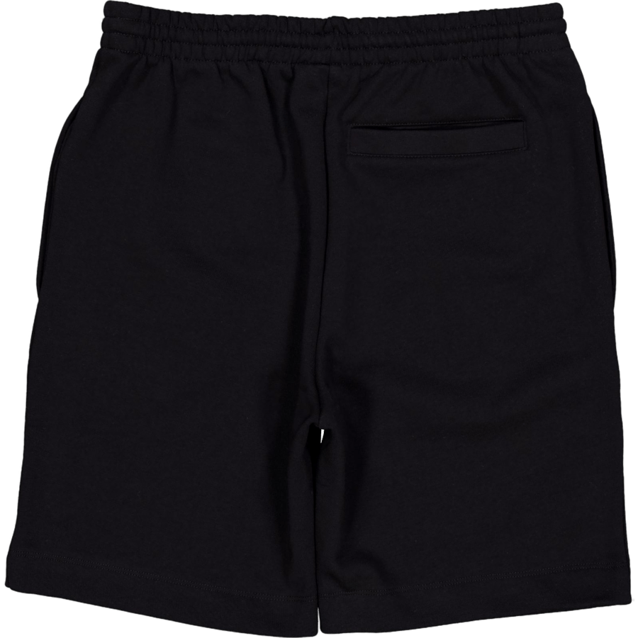 Regular Fit Fleece Shorts BLACK