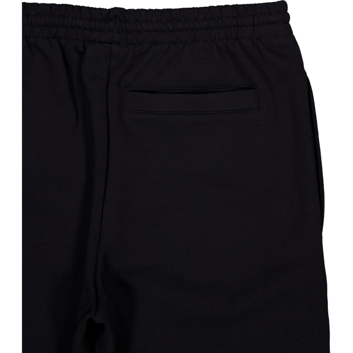 Regular Fit Fleece Shorts BLACK