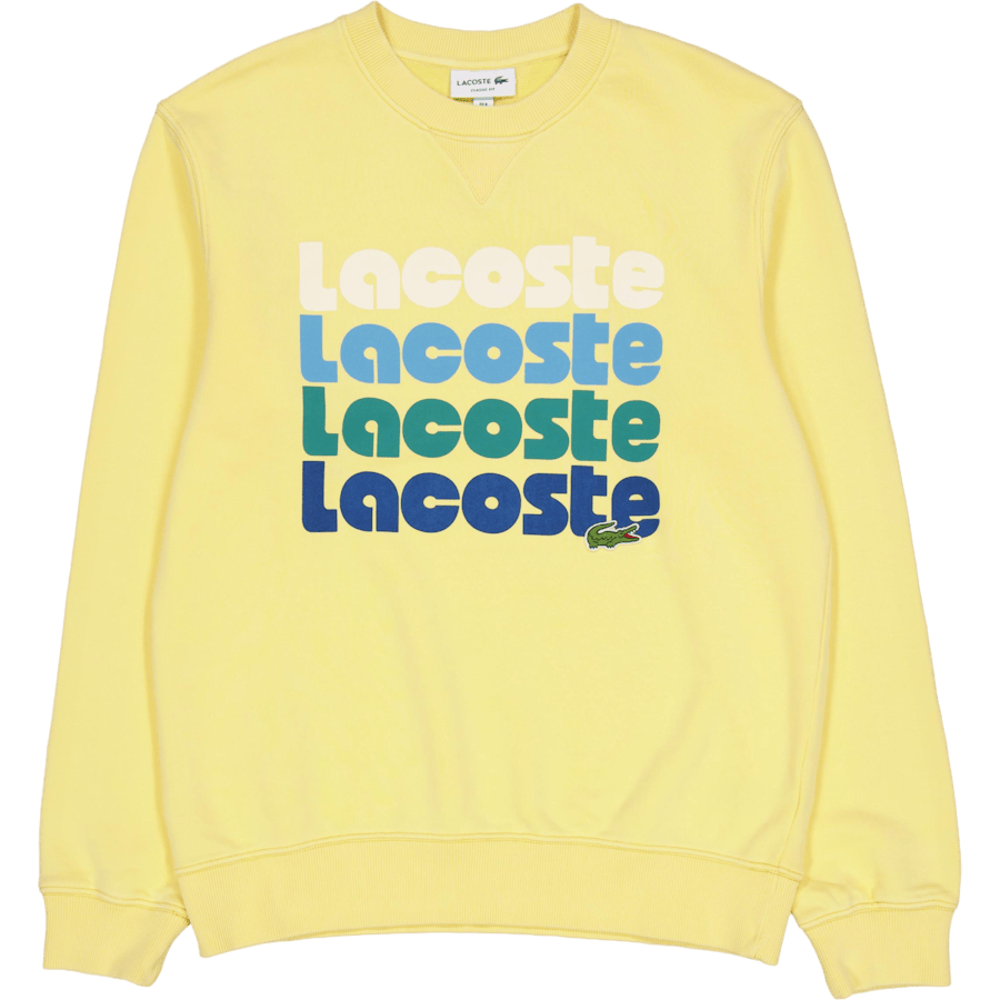 Lacoste Logo Sweatshirt Iy1 Cornsilk