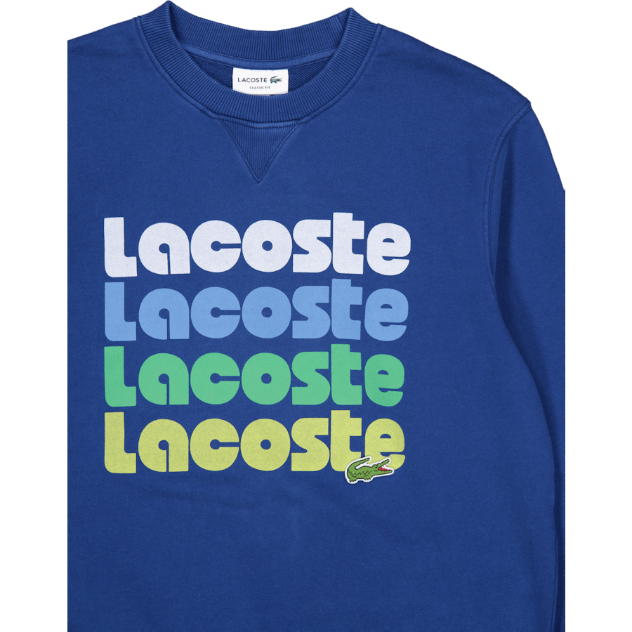 Lacoste Logo Sweatshirt Hbm Globe