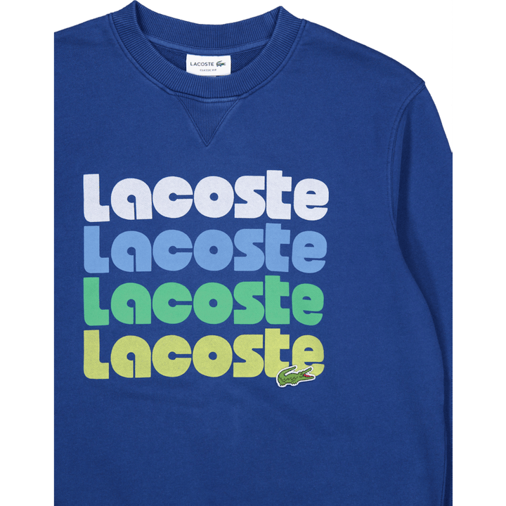 Lacoste Logo Sweatshirt Hbm Globe