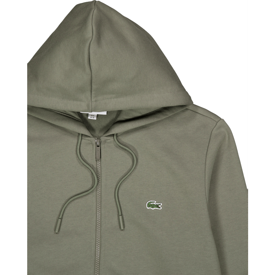 Kangaroo Pocket Fleeced Zip Ho 316 Tank