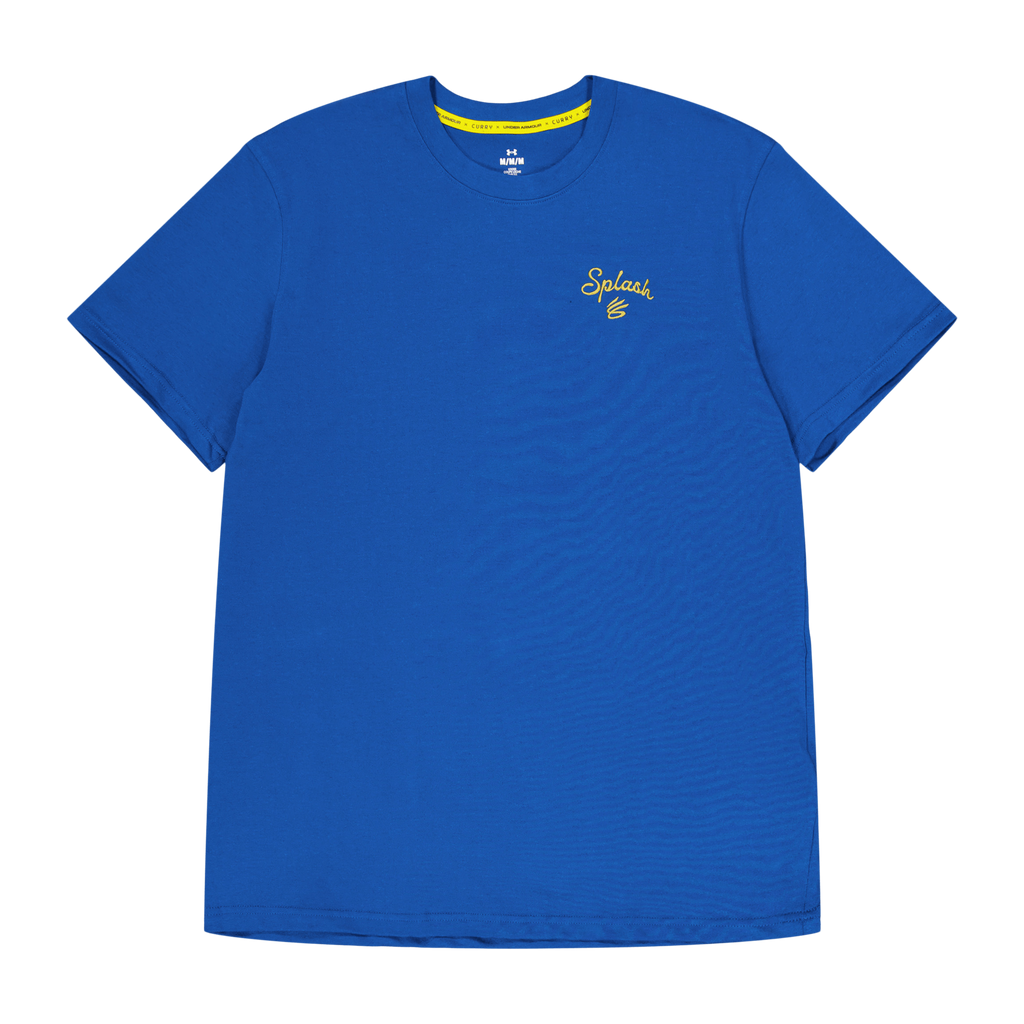Curry Emb Splash Tee Varsity