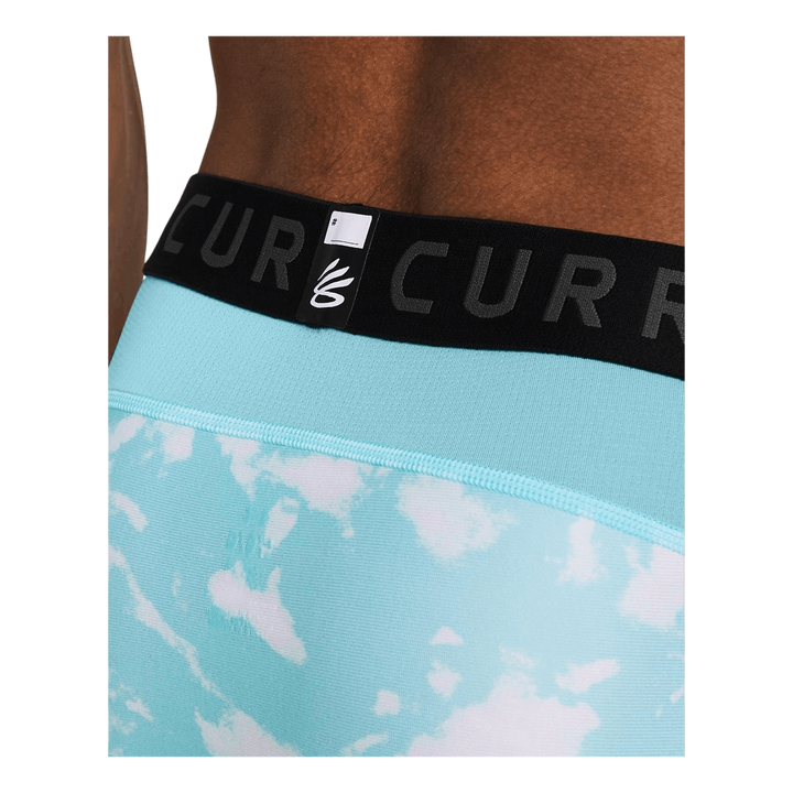 Ua Curry Hg Prtd Shorts Sky Blue