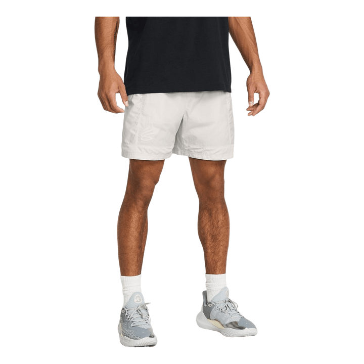 Curry Woven Short White Clay