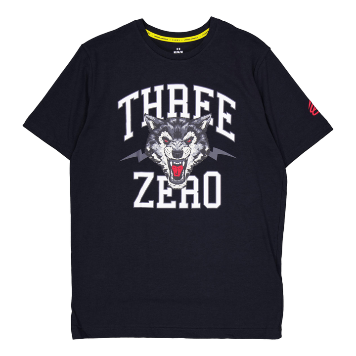 Curry Young Wolf Tee Black