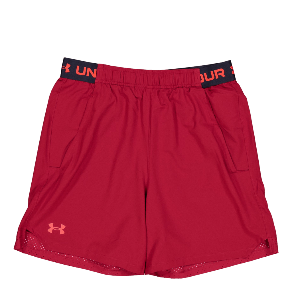 Ua Vanish Woven 6in Shorts Cardinal