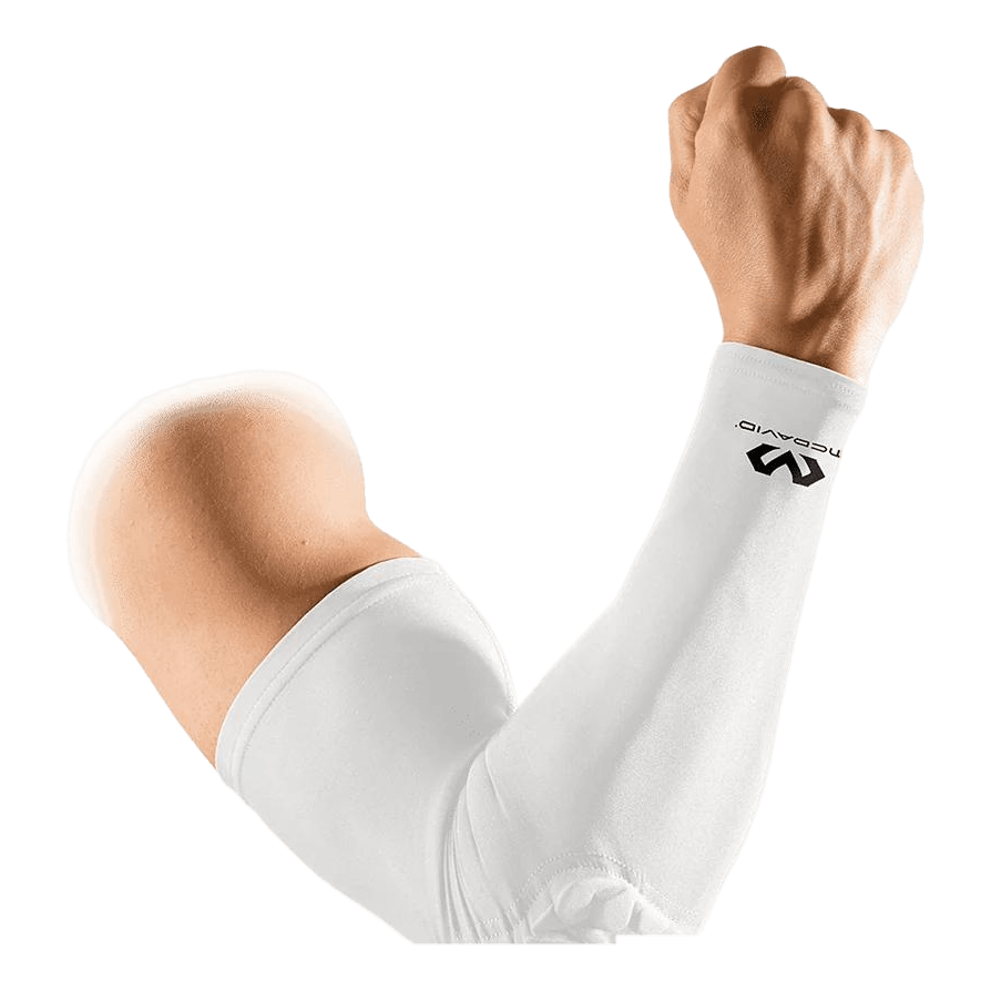 Hex Shooter Arm Sleeve White