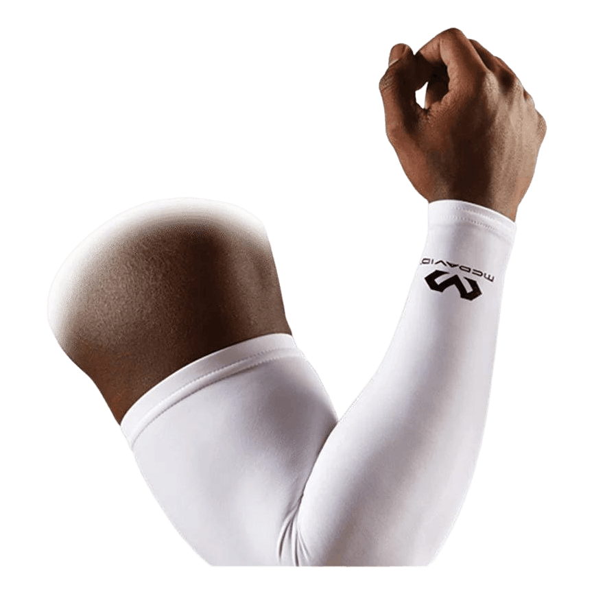 Compression Arm Sleeve White