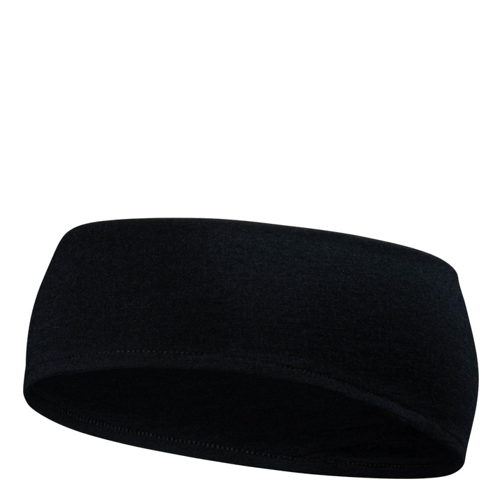 Headband Wool Reflective Black